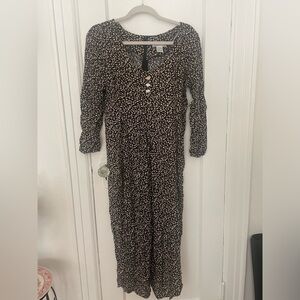 Long jumpsuit S floral